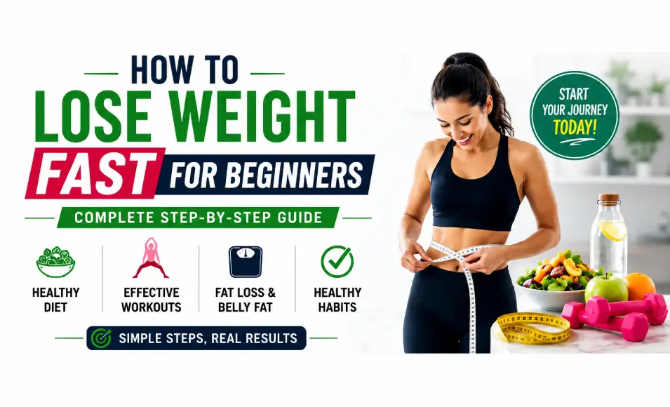 How to Lose Weight Fast for Beginners: Complete Step-by-Step Guide